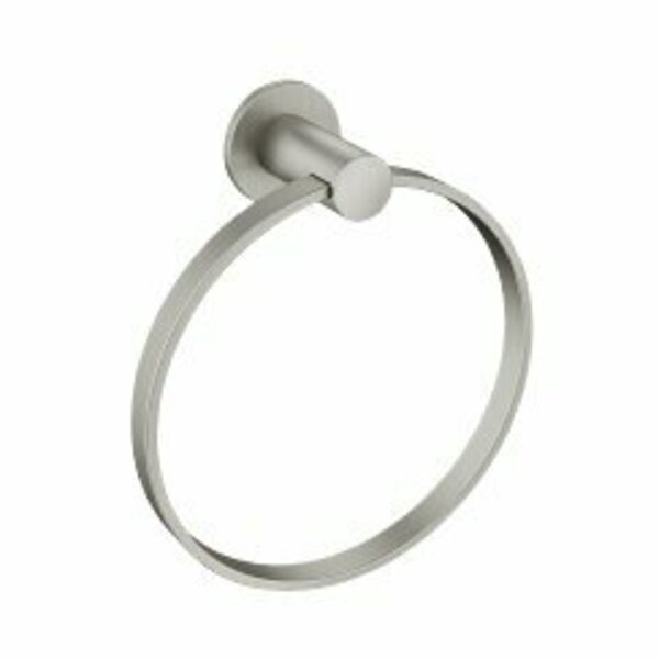 Moen Avri Towel Ring in Brushed Nickel Y1486BN